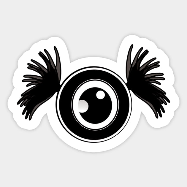 Bugly Eye Sticker by Coffee